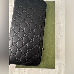 Gucci Black Leather Wallet